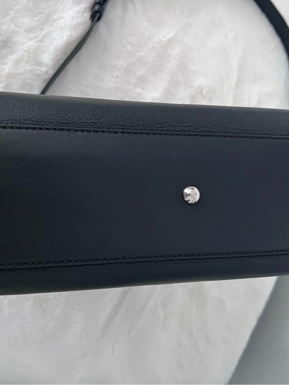 FENDI Bag, Fendi Peekaboo with Detachable Strap, Silver Hardware
